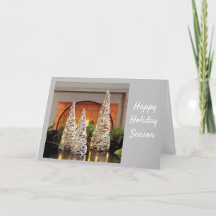 CARTES POUR FÊTES ANNUELLES DÉCORATION DE VACANCES DE NOËL "BOSS" À NOËL