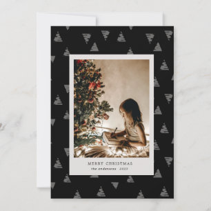 Cartes Pour Fêtes Annuelles décoration moderne minimaliste photo d'arbre de No