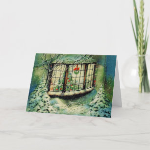 Cartes Pour Fêtes Annuelles Décorations de fenêtre de Noël