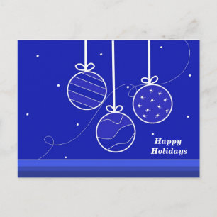 Cartes Pour Fêtes Annuelles Décorations De Vacances Élégantes