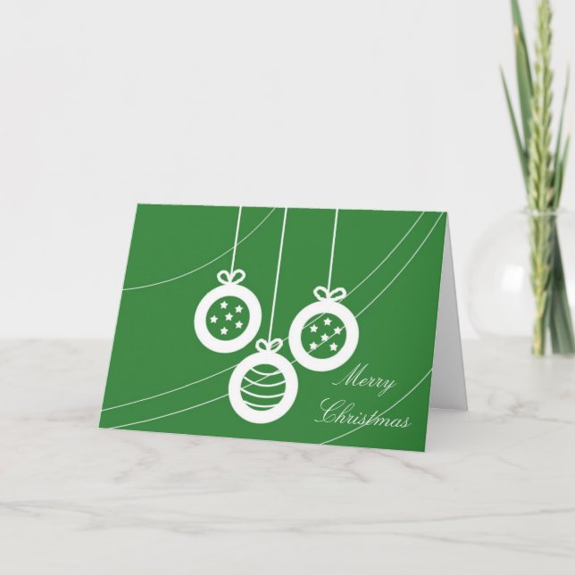 Cartes Pour Fêtes Annuelles Décorations Festives (Devant)