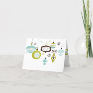 Cartes Pour Fêtes Annuelles Décorations Rétro, Joyeux Noël