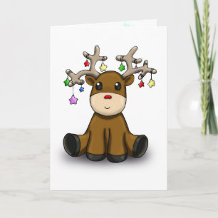 Cartes Pour Fêtes Annuelles Deers