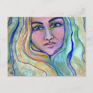 Cartes Pour Fêtes Annuelles Déesse des mers