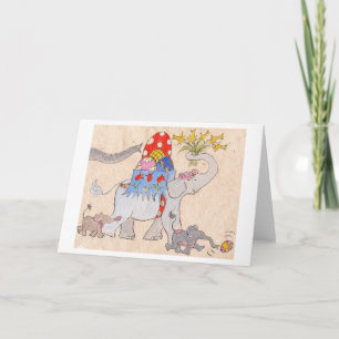 Cartes Pour Fêtes Annuelles Défilé de Pâques