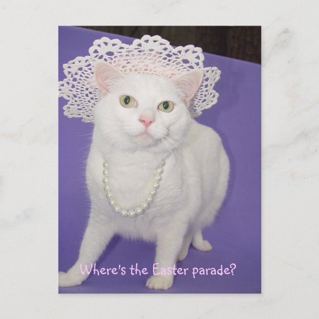 Cartes Pour Fêtes Annuelles Défilé de Pâques (Devant)