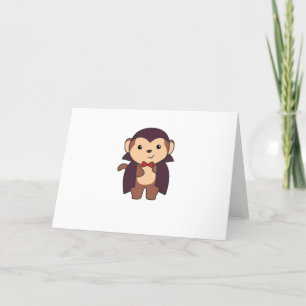 Cartes Pour Fêtes Annuelles Déguisement de singe Halloween Mignon Diable Enfan