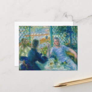 Cartes Pour Fêtes Annuelles Déjeuner au Restaurant Fournaise par Renoir
