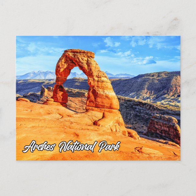 Cartes Pour Fêtes Annuelles Delicate Arch, Arches National Park, USA (Devant)