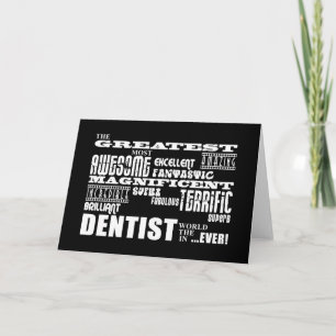 Cartes Pour Fêtes Annuelles Dentistes Anniversaires Noël : Plus grand dentiste