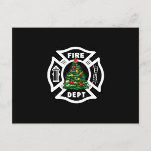Cartes Pour Fêtes Annuelles Département du feu de Noël