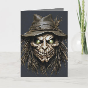 Cartes Pour Fêtes Annuelles Déplaisant Man Halloween