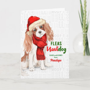 Cartes Pour Fêtes Annuelles depuis le chien drôle Cavalier King Charles Noël