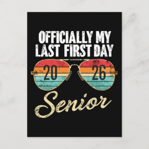 Cartes Pour Fêtes Annuelles Dernier Premier Jour Senior 2026