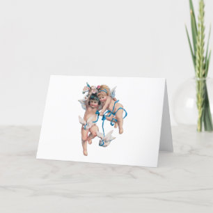 CARTES POUR FÊTES ANNUELLES DES ANGELS DE PAIX SUR LA TERRE LE BIEN VA VERS LE