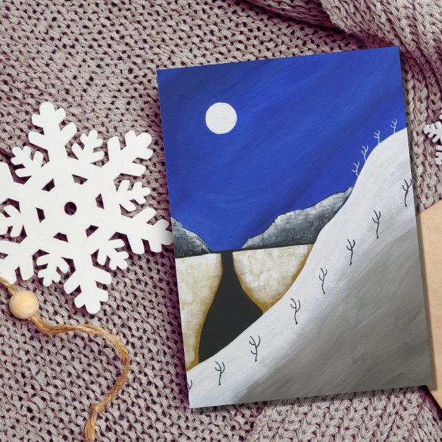 Cartes Pour Fêtes Annuelles Desert Blessings (Créateur téléchargé)