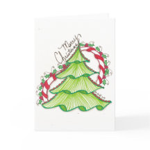 Dessin d'arbre de Noël - Beau