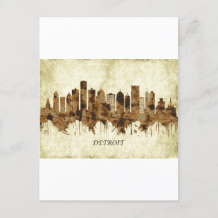Cartes Pour Fêtes Annuelles Detroit Michigan