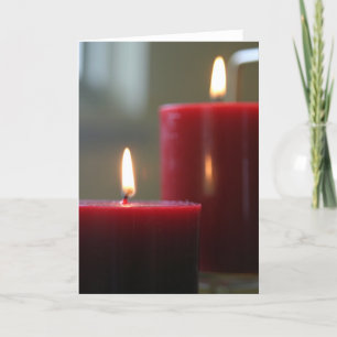 Cartes Pour Fêtes Annuelles Deux bougies