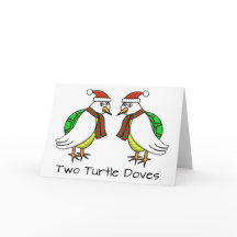 Deux colombes de tortue