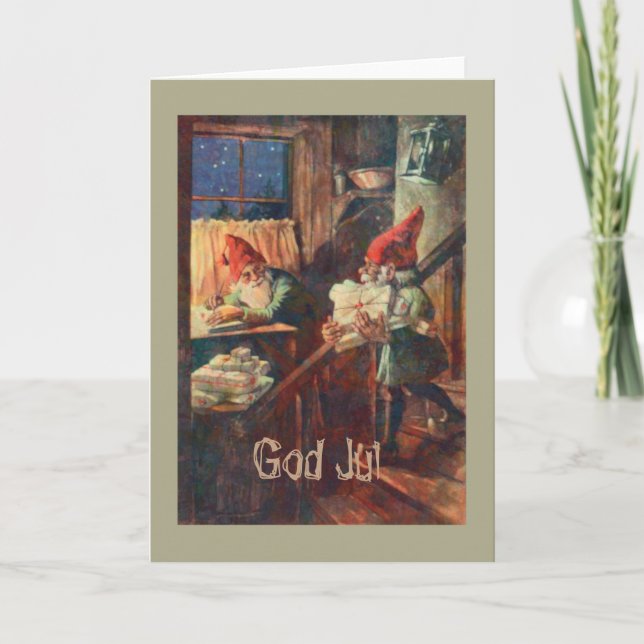 Cartes Pour Fêtes Annuelles Dieu juil (Devant)