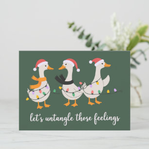 Cartes Pour Fêtes Annuelles Dindon Silly ABA Noël RBT BCBA Thérapeute Comporte
