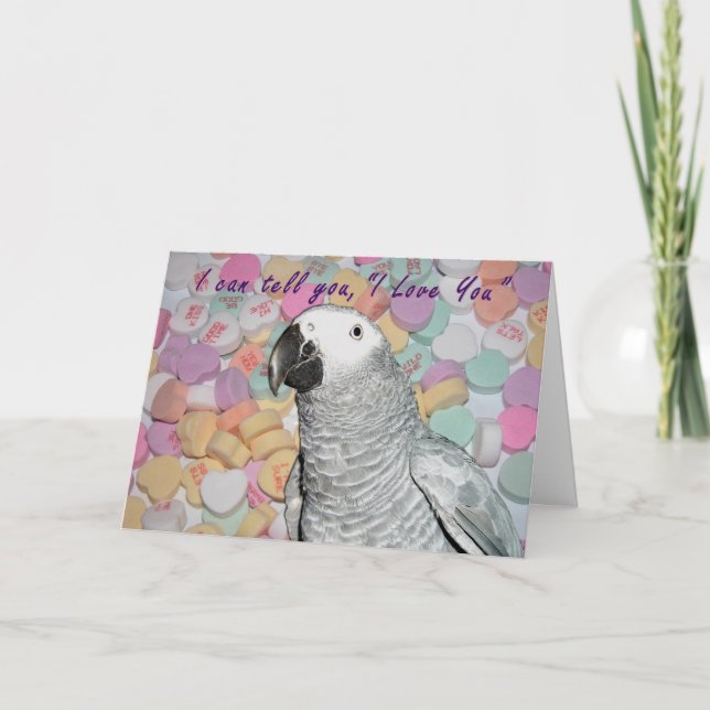 Cartes Pour Fêtes Annuelles Dis que je t'aime (Devant)