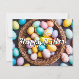 Cartes Pour Fêtes Annuelles Divers OEufs De Pâques Festifs Vibrants