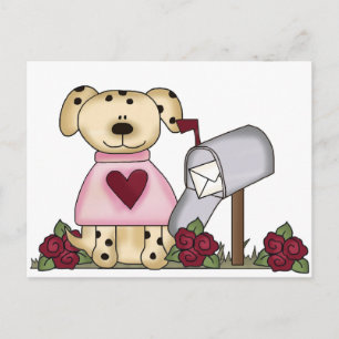 Cartes Pour Fêtes Annuelles Doggie Valentine's Day Tshirts and Gifts