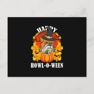 Cartes Pour Fêtes Annuelles Don de chien   Cadeau D'Halloween Bulldog Pour Amo