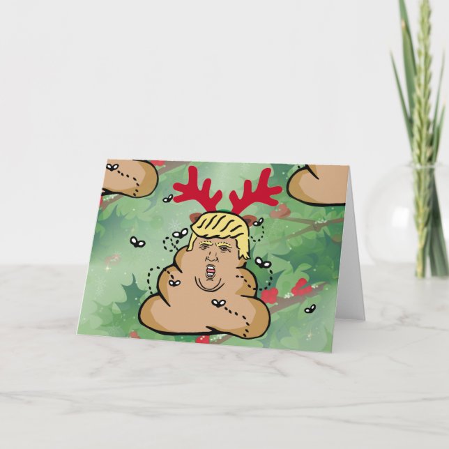 Cartes Pour Fêtes Annuelles donald trump (Devant)