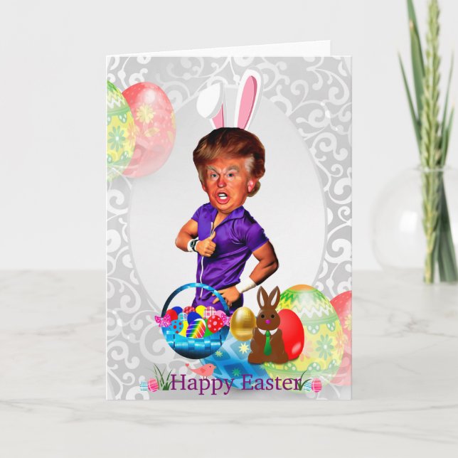Cartes Pour Fêtes Annuelles donald trump (Devant)
