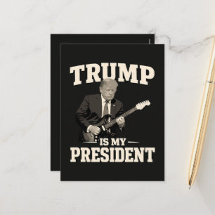 Cartes Pour Fêtes Annuelles Donald Trump est mon président