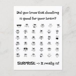 Cartes Pour Fêtes Annuelles Doodé est bon pour votre cerveau