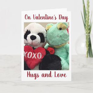 CARTES POUR FÊTES ANNUELLES **DOUBLE AMOUR POUR VOUS** LE JOUR DE VALENTINE