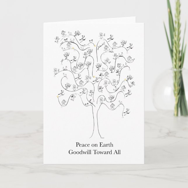 Cartes Pour Fêtes Annuelles Douze jours de Noël (Devant)