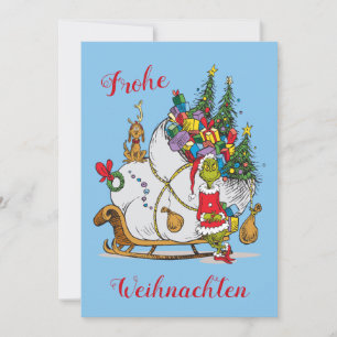 Cartes Pour Fêtes Annuelles Dr. Seuss   Grinch - Joyeux Noël Photo