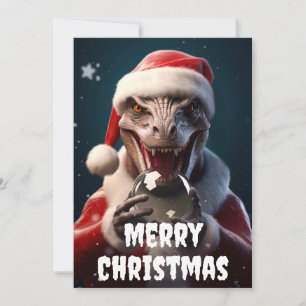 Cartes Pour Fêtes Annuelles Dragon de Noël