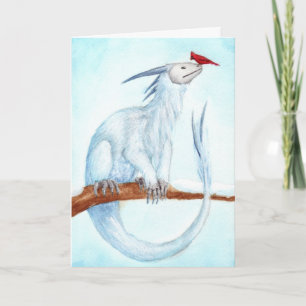Cartes Pour Fêtes Annuelles Dragon duveteux