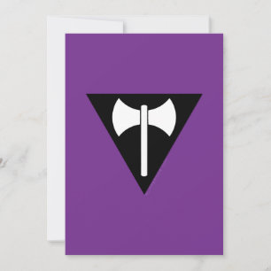 Cartes Pour Fêtes Annuelles Drapeau de fierté lesbienne SlipperyJoe puissant s
