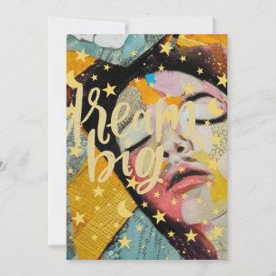 Cartes Pour Fêtes Annuelles Dream Big