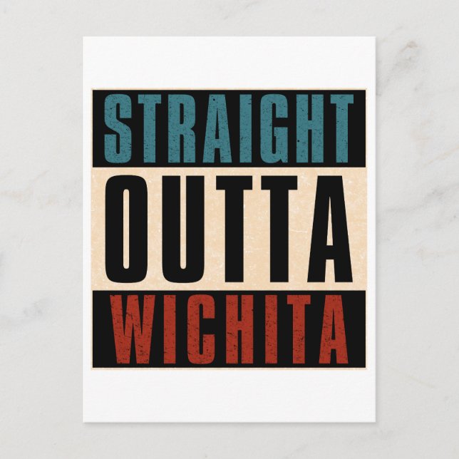 Cartes Pour Fêtes Annuelles Droit devant Wichita Kansas KS (Devant)