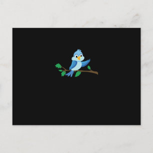 Cartes Pour Fêtes Annuelles Drôle Doigt d'Oiseau