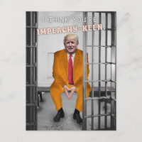 Drôle Donald Trump dans l'Humour de la prison