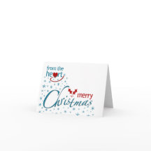 Du coeur Joyeux Noël