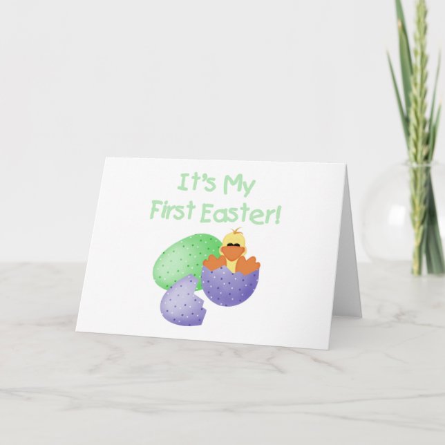 CARTES POUR FÊTES ANNUELLES DUCKIEFIRSTEASTER (Devant)