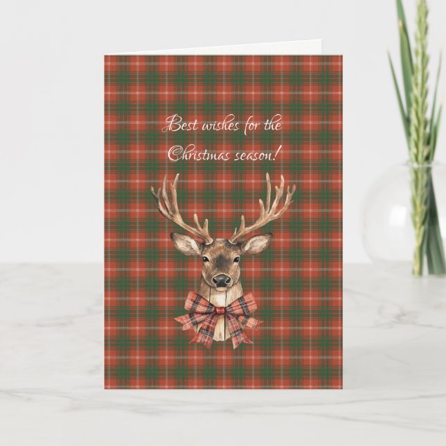 Cartes Pour Fêtes Annuelles Duke of Rothesay Ancient Tartan Christmas Holiday (Devant)