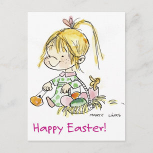 Cartes Pour Fêtes Annuelles EAS-004 Bonne Pâques !