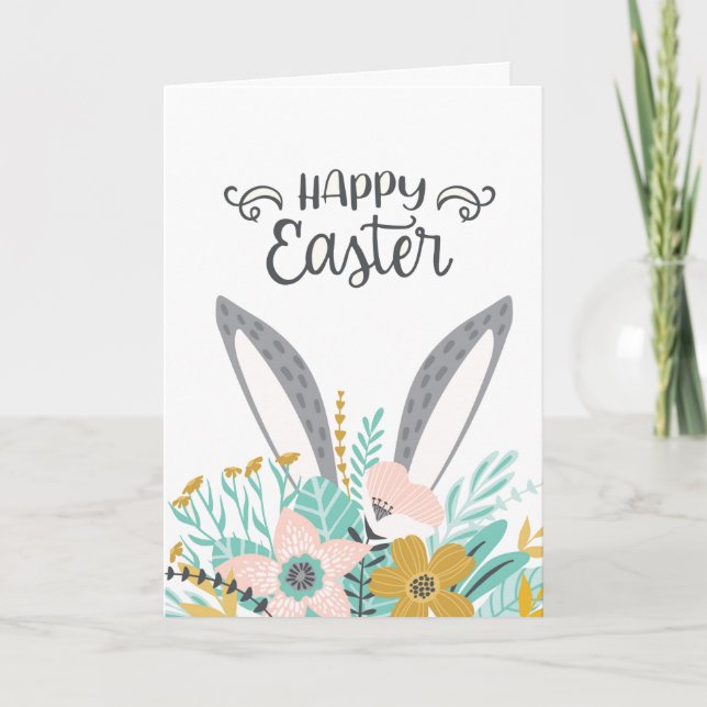 Cartes Pour Fêtes Annuelles Easter Card (Devant)