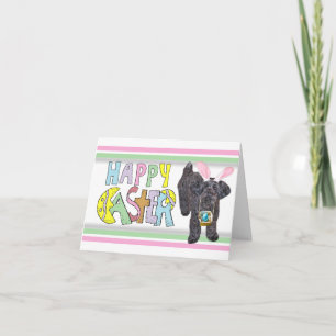 Cartes Pour Fêtes Annuelles Easter YorkiePoo - Yorkshire Terrier Poodle Mix